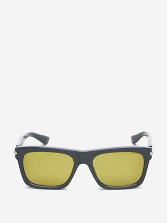 Alexander McQueen Rectangular T-Bar Sunglasses