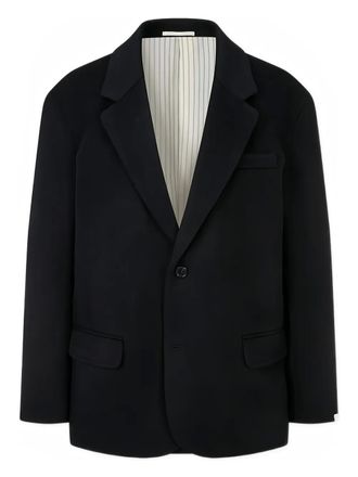 Man On The Boon. handmade cashmere blend jacket - Black