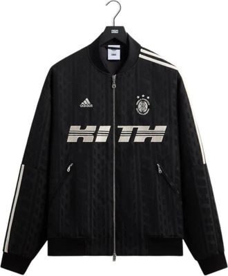 Kith x Messi for adidas Football Bomber Jacket Black ADKR0071