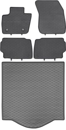 OEM Juego De Alfombrillas De Goma Para Coche Y Maletero Para Ford Mondeo V Estate (desde Enero De 2015 Hasta 2022)
