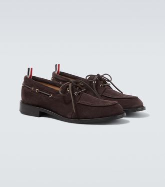 Thom Browne Suede boat shoes