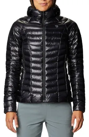 Mountain Hardwear Ghost Whisperer Hoodie in Black at Nordstrom, Size X-Large