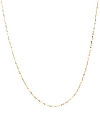 Italian Gold, Inc 10K 2Mm Mirror Flat Link Chain