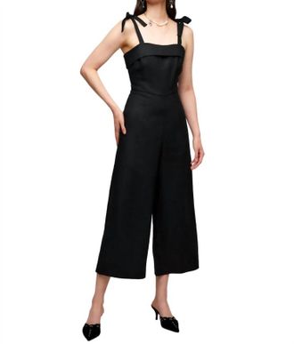 Fifteen Twenty Paloma Jumpsuit In Black