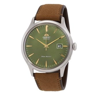 Orient Bambino Version 4 Automatic Green Dial Mens Watch RA-AC0P01E10B