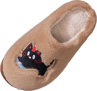 Generic Womens Slippers Cozy Womens Soft Indoor Outdoor Comfortable Warm Fuzzy Winter Home Shoes For Ladies Plush Design For Her Cozy Indoor Clogs Ladies Slip