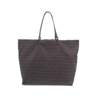 Fendi Vintage, unisex, Bruin, ONE Size, Pre-owned Canvas Tote Tas