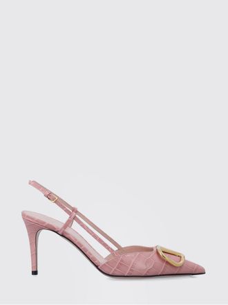 Valentino Garavani Slingback VLogo Signature Valentino Garavani in pelle stampa cocco