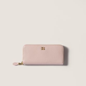 Miu Miu Large leather wallet