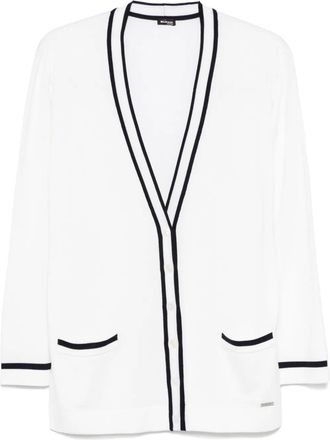 Kiton Cardigan in lana - Bianco