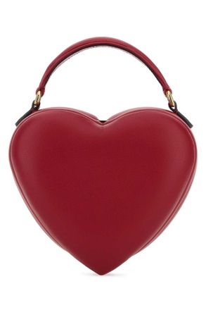 Moschino Red Love Me Crossbody Bag