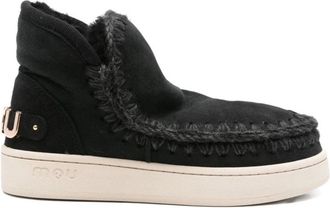Mou New Eskimo Sneaker - Dames - Winterlaarzen - Zwart - 38 EU - Wol - Schoenen