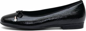 Ara Womens Scout Ballet Flats In Black Patent