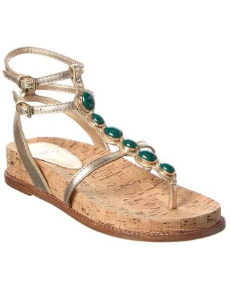 Alexandre Birman Jade Leather Sandal