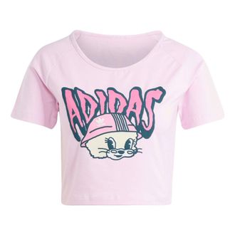 adidas (WMNS) adidas Originals Graphic Baby T-shirt Asia Sizing Pink IV9299
