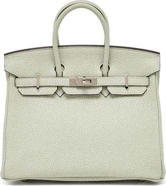 Herm&egrave;s Borsa a mano Birkin 25 - Blu