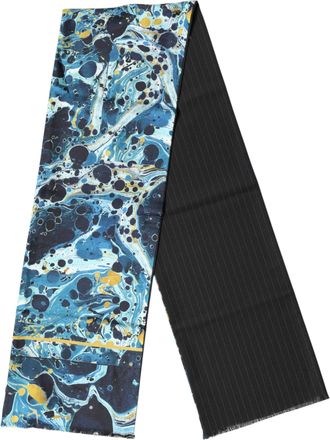 Dolce & Gabbana Mens Multicolor Marble Neck Wrap Foulard Scarf 01+pl+se+wo