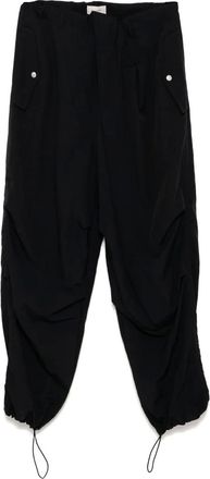 Bed J.W. Ford Pantaloni Parachute - Nero