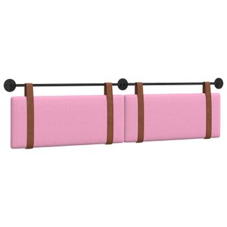 vidaXL Cabecero Colgante Rosa Pu Antiguo Vidaxl