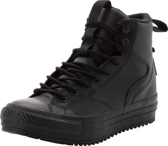 Converse Sneaker CONVERSE CHUCK TAYLOR ALL STAR WATER-REPELLENT HIKER BOOT, Herren, Gr. 37,5, schwarz (schwarz, schwarz, schwarz), Synthetik, Schuhe Sneaker, w