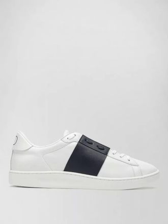 Valentino Garavani calf leather studded low-top sneakers