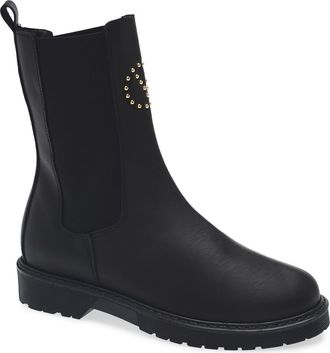 Mario Valentino Senna Lug Sole Boot in Black at Nordstrom Rack, Size 6