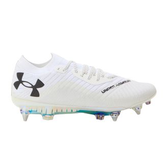 Under Armour Shadow Elite 2.0 voetbalschoenen voor heren, voor harde ondergrond (Wit)