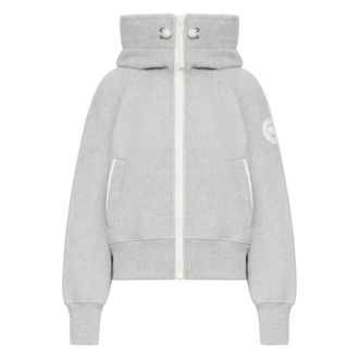 Canada Goose Metallic Wool Hooded Jacket