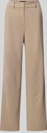 Cambio Cambio Stoffhose mit Ges&auml;&szlig;taschen Modell AMELIE in Taupe, Gr&ouml;&szlig;e 32