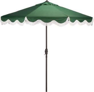 Safavieh Sombrilla de metal, verde