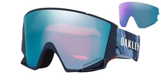 Oakley OO7147A FLOW SCAPE AF M Asian Fit With Spare Lens 714711 Mens Sunglasses Blue Size Standard