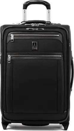Travelpro Platinum Elite Softside Expandable 22 Upright Carry On Luggage in Shadow Black at Nordstrom