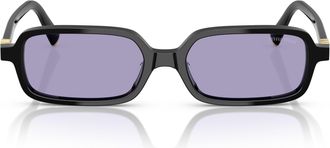 Miu Miu 0mu 11zs Rectangular Sunglasses