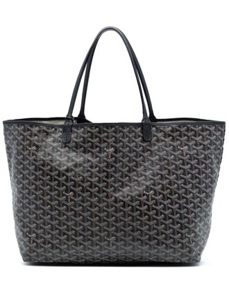 Goyard 2016 Goyardine Saint Louis GM tote bag - women - Fabric - One Size - Black