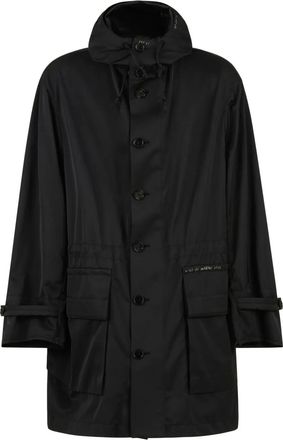 Marni Parka impermeabile con cappuccio - Nero
