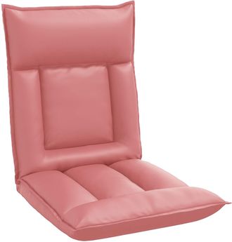 vidaXL Sill&oacute;n Ajustable Rosa Cuero Sint&eacute;tico Vidaxl