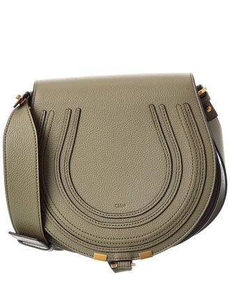 Chlo&eacute; Marcie Leather Saddle Bag