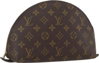 Louis Vuitton Pre-owned Clutches, female, Brown, Size: ONE SIZE Pre-owned Canvas Clutch