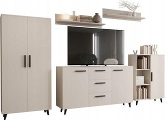 OEM Mueble De Pared Kashmir Lund De Estilo Escandinavo, Conjunto De Muebles Para Sal&oacute;n