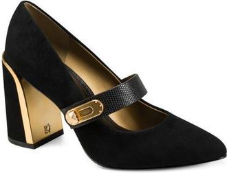 DKNY Rosey Pointed Toe Mary Jane Pump in Black at Nordstrom, Size 7.5