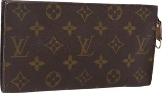 Louis Vuitton Pre-owned Clutches, female, Brown, Size: ONE SIZE Pre-owned Clutch