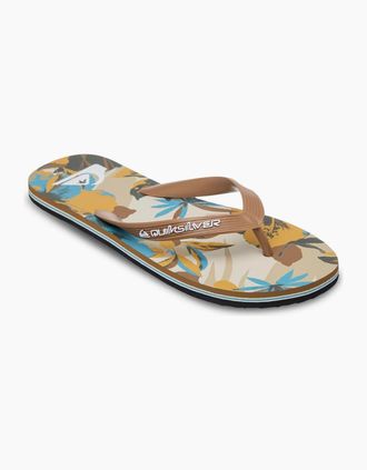 Quiksilver Mens Quiksilver Mens Molokai Art Flip Flops - Size: 12
