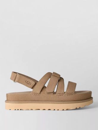 UGG goldenstar slingback suede flat sandals