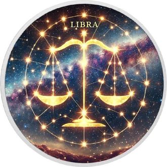 OEM Signos Del Zod&iacute;aco - Libra Moneda De Plata De 1 Oz