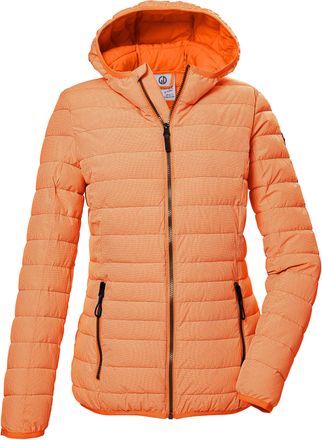 G.I.G.A. DX by killtec Steppjacke GS 65 WMN QLTD JCKT, Damen, Gr. 36, rot (apricot), Obermaterial: 100% Polyester;Futter: 100% Polyester;F&uuml;llung: 100% Polyester, G.I.G.A. DX