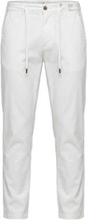 Myths M12L 271-04 Chinos - Heren - Chinos - Wit - S - Katoen - Broeken