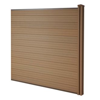 Hhg Hhg - Valla De Protecci&oacute;n Wpc Sarthe, Valla Cortaviento, Poste Wpc, Elemento De Prolongaci&oacute;n, Teca 1,88m