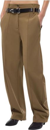 Pinko Pantaloni Tignanello - - Trousers - Donna - Verde - XS