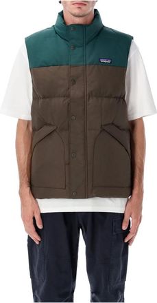 Patagonia Vintage donzen bodywarmer voor koud weer - Heren - Bodywarmers - Bruin - S - Jassen