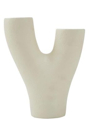 RENWIL Jocasta Ceramic Stoneware Decorative Large Vase in Cream at Nordstrom